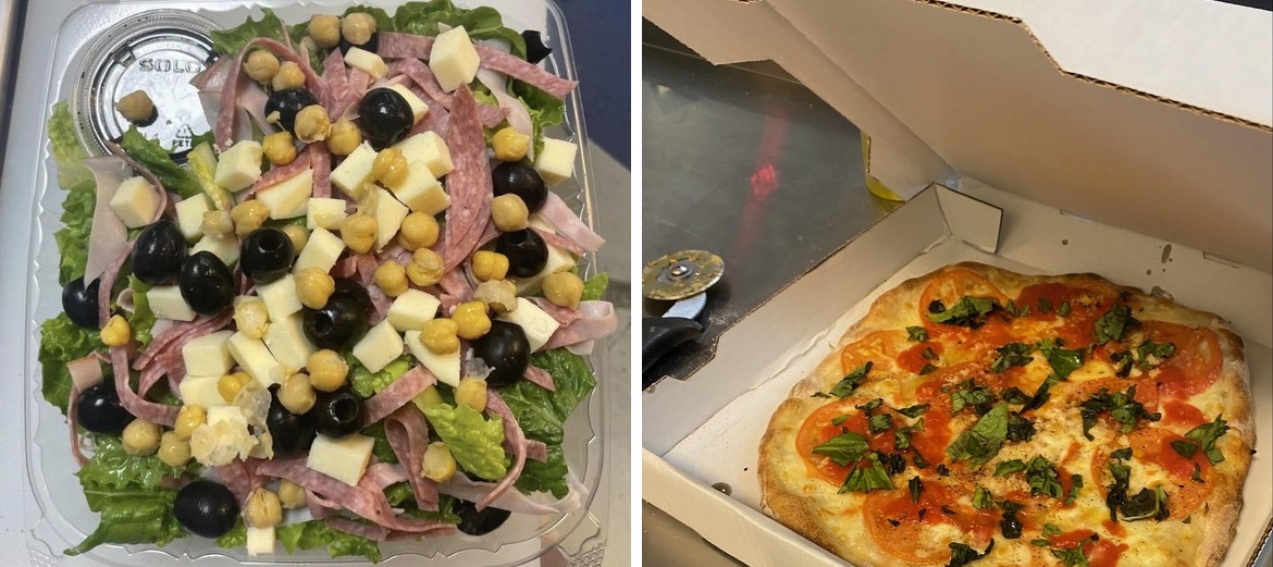 Primavera Pizza Menu