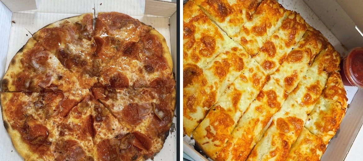 Primavera Pizza Menu