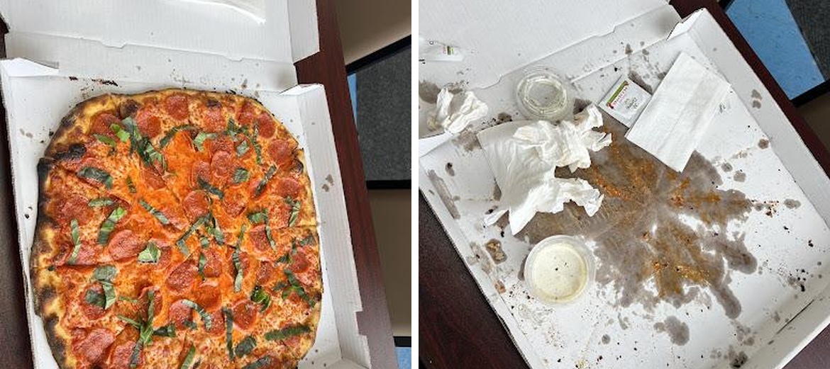 Primavera Pizza Menu